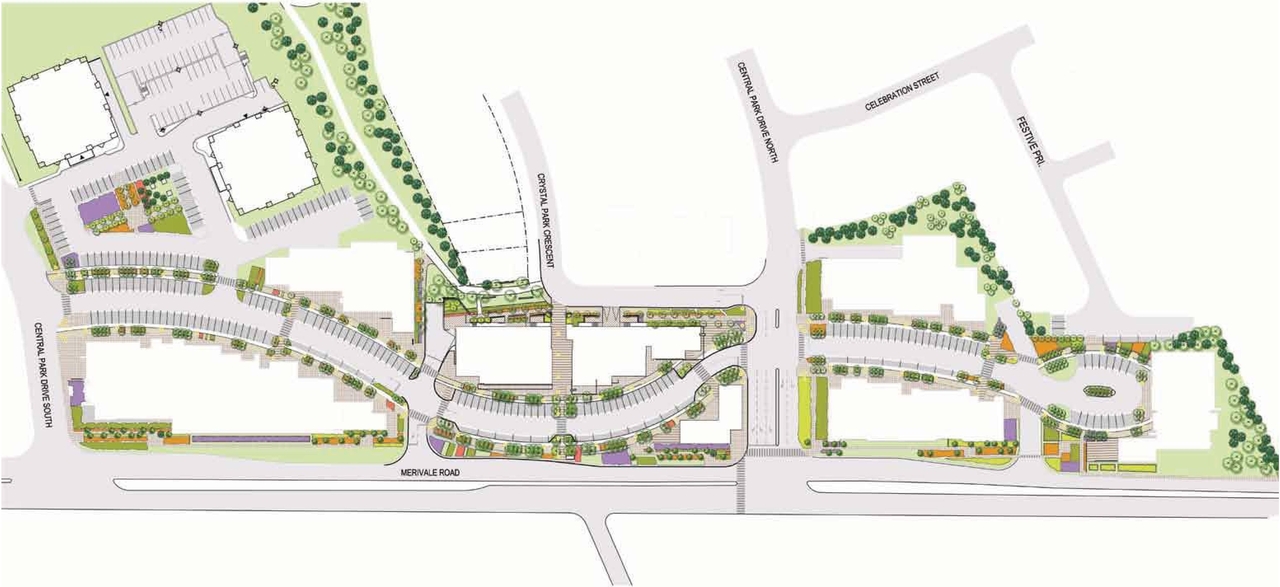 Construction site plan for project from page 18 of the file 'Urban Design Panel - Formal Submission'