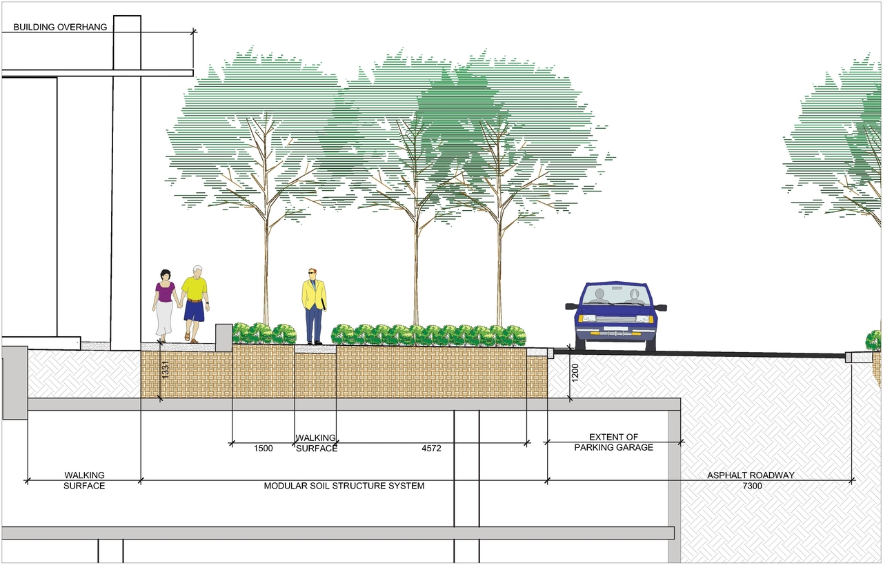 Construction site plan for project from page 22 of the file 'Urban Design Panel - Formal Submission'