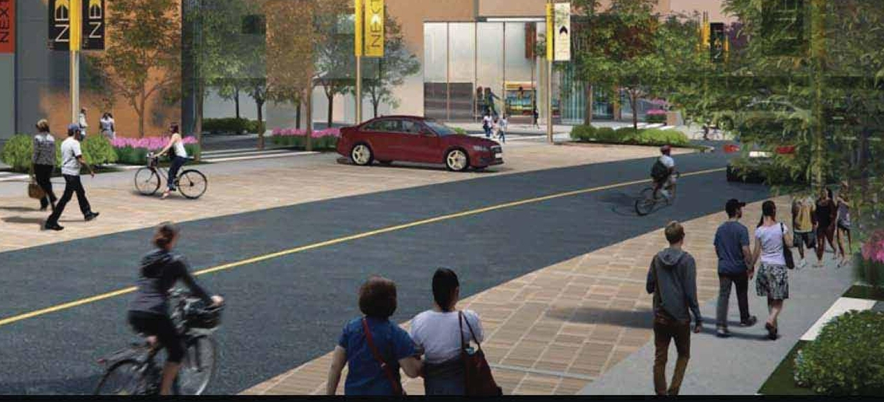 Rendering of building from page 39 of the file 'Urban Design Panel - Formal Submission'