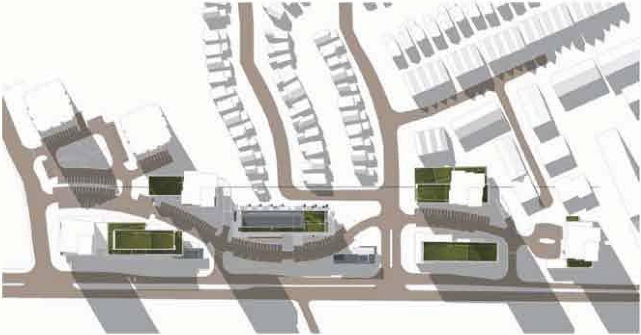 Construction site plan for project from page 41 of the file 'Urban Design Panel - Formal Submission'