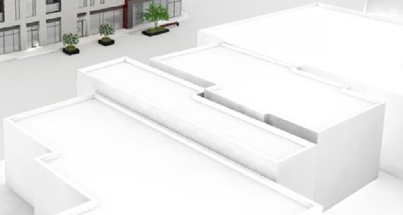 Rendering of building from page 3 of the file 'Urban Design Brief D07-12-11-0166'