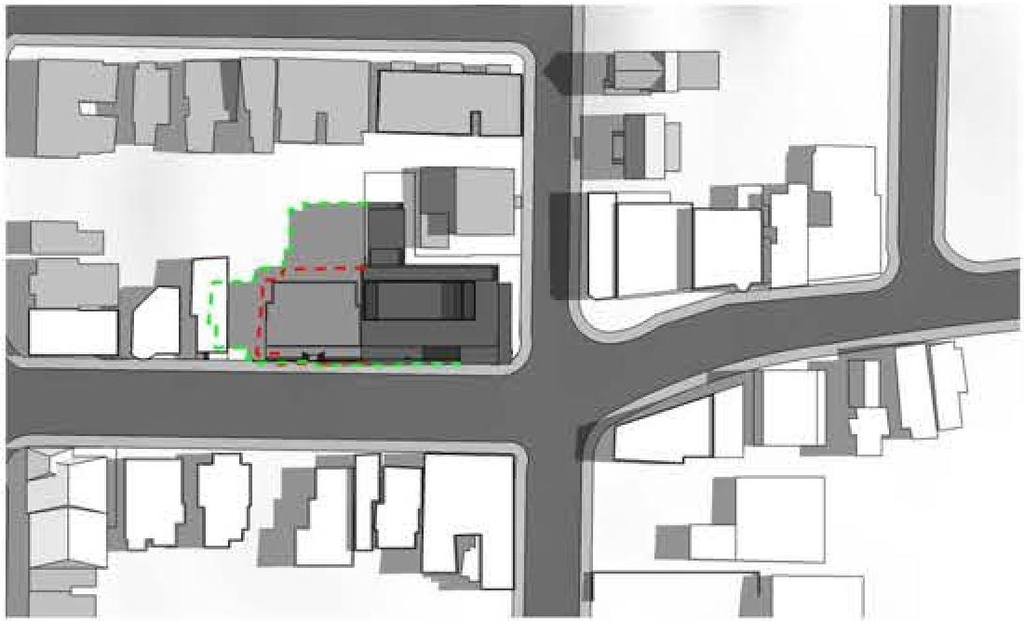 Construction site plan for project from page 16 of the file 'Urban Design Brief D07-12-11-0166'