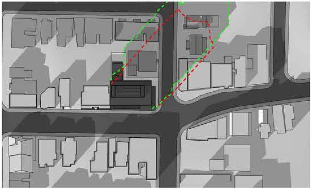 Construction site plan for project from page 16 of the file 'Urban Design Brief D07-12-11-0166'