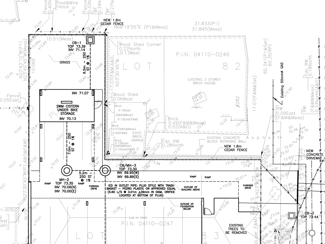 Construction site plan for project from page 18 of the file 'Urban Design Brief D07-12-11-0166'