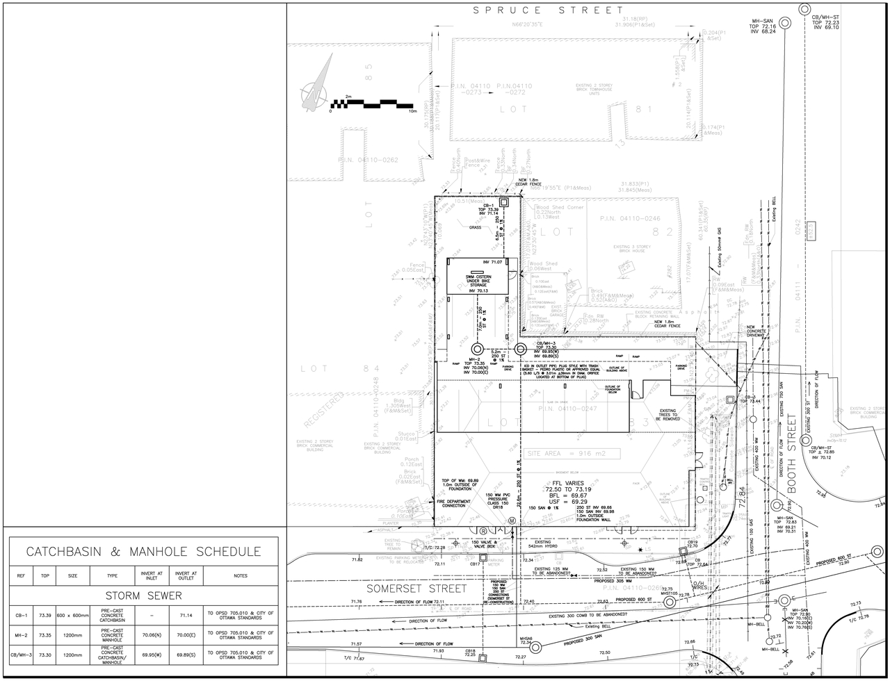 Construction site plan for project from page 18 of the file 'Urban Design Brief D07-12-11-0166'