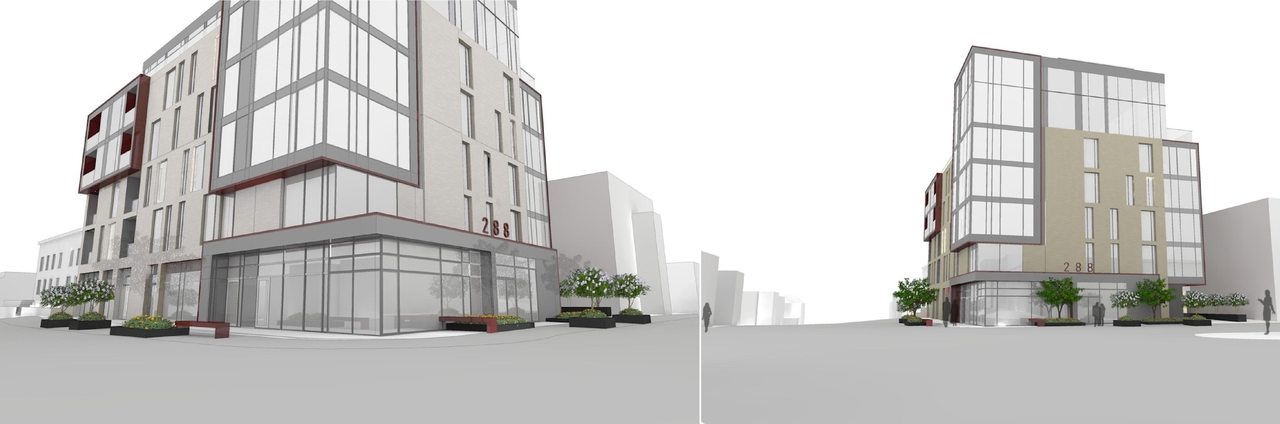Rendering of building from page 7 of the file 'Urban Design Brief D07-12-11-0166'