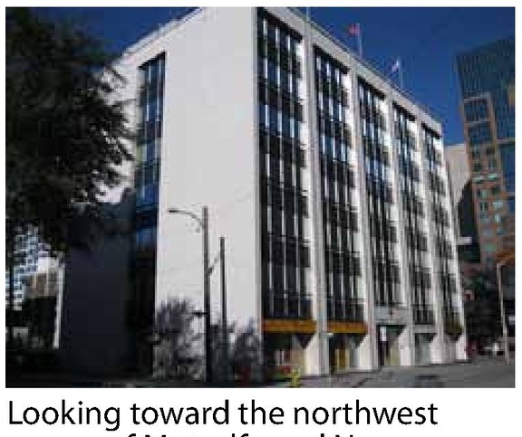 Rendering of building from page 9 of the file 'Urban Design Brief D07-12-11-0227'