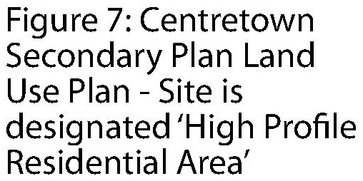 Construction site plan for project from page 13 of the file 'Urban Design Brief D07-12-11-0227'