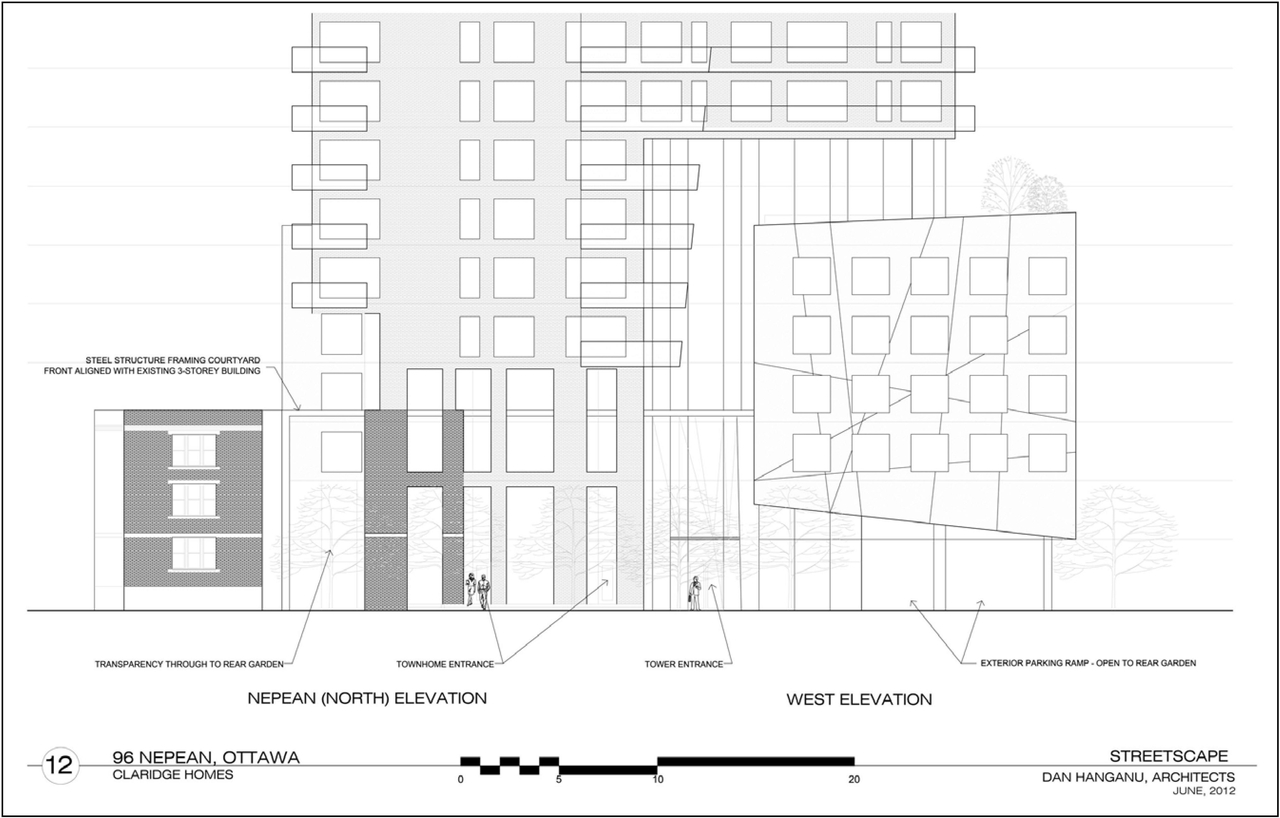 Construction site plan for project from page 21 of the file 'Urban Design Brief D07-12-11-0227'