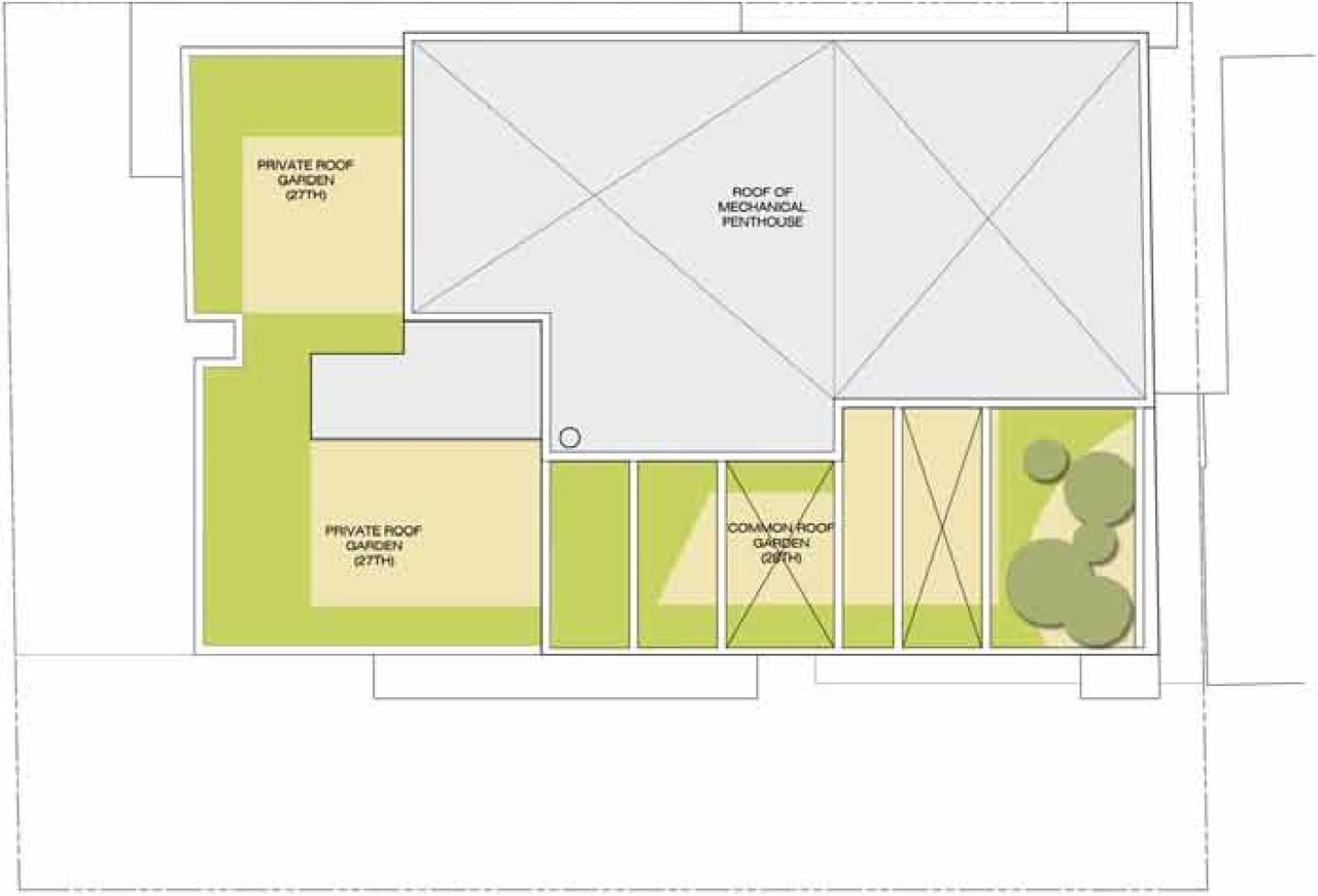 Floor plan for project from page 29 of the file 'Urban Design Brief D07-12-11-0227'