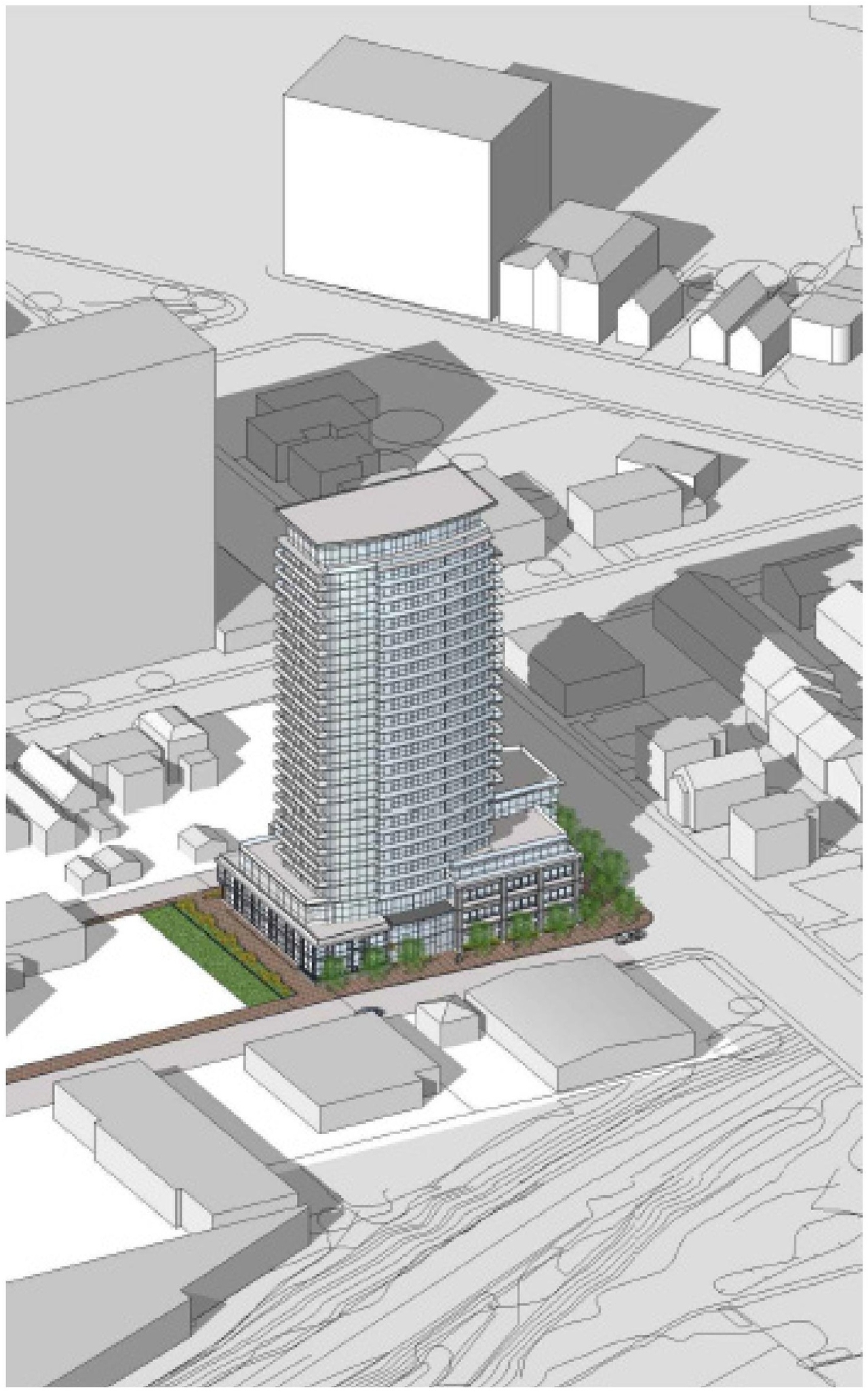 Rendering of building from page 5 of the file '1040 and 1050 Somerset Street West Urban Design Brief1'