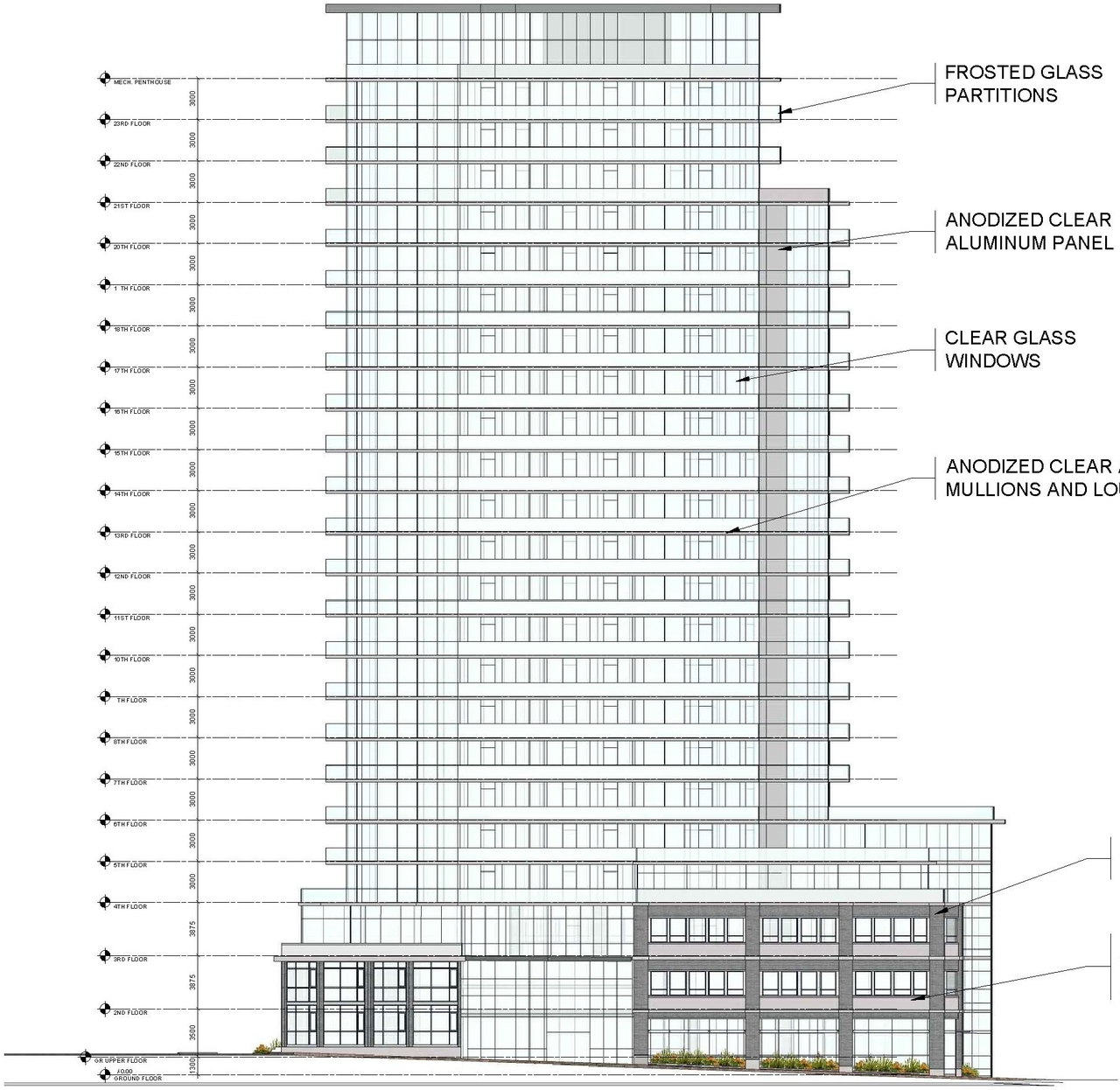 Rendering of building from page 27 of the file '1040 and 1050 Somerset Street West Urban Design Brief1'