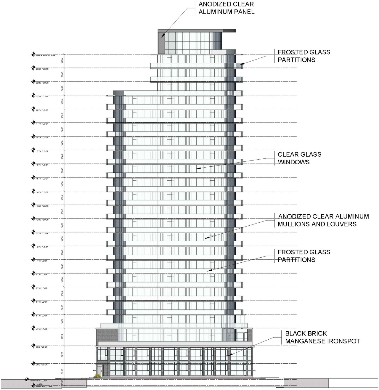 Rendering of building from page 27 of the file '1040 and 1050 Somerset Street West Urban Design Brief1'