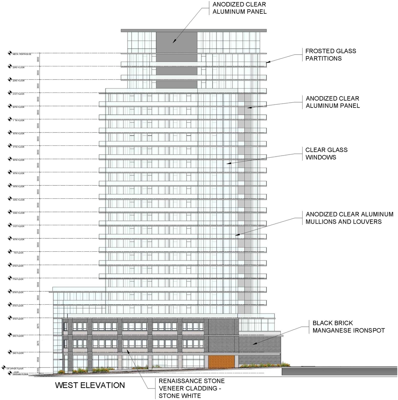 Rendering of building from page 28 of the file '1040 and 1050 Somerset Street West Urban Design Brief1'