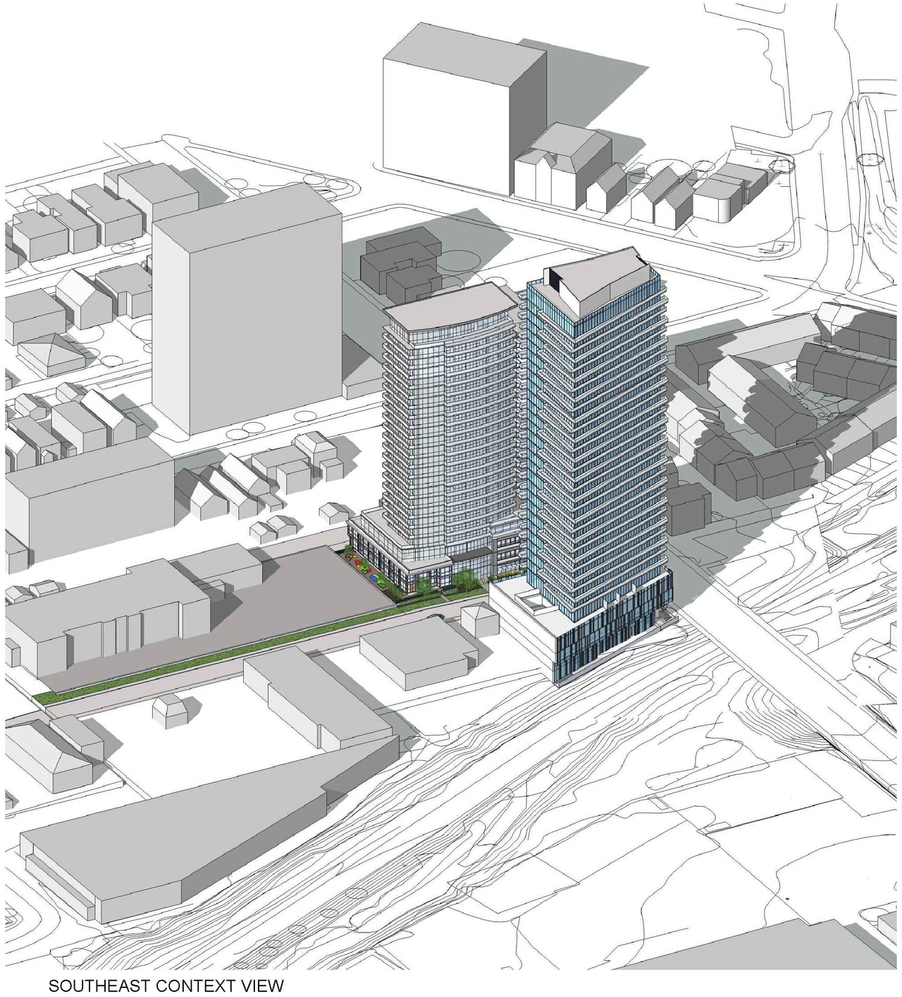 Rendering of building from page 31 of the file '1040 and 1050 Somerset Street West Urban Design Brief1'