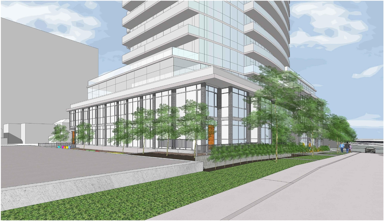 Rendering of building from page 38 of the file '1040 and 1050 Somerset Street West Urban Design Brief1'