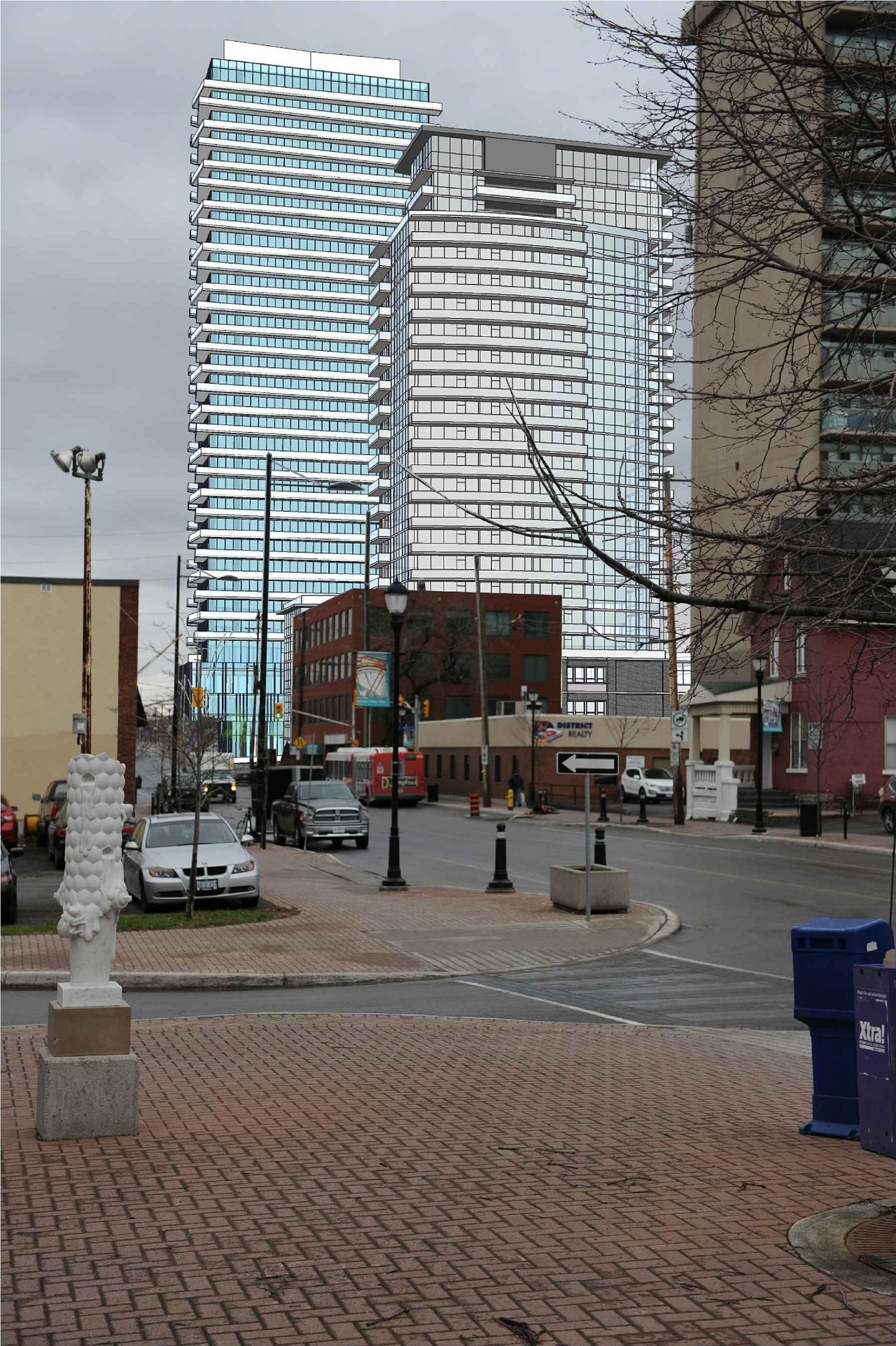 Rendering of building from page 42 of the file '1040 and 1050 Somerset Street West Urban Design Brief1'