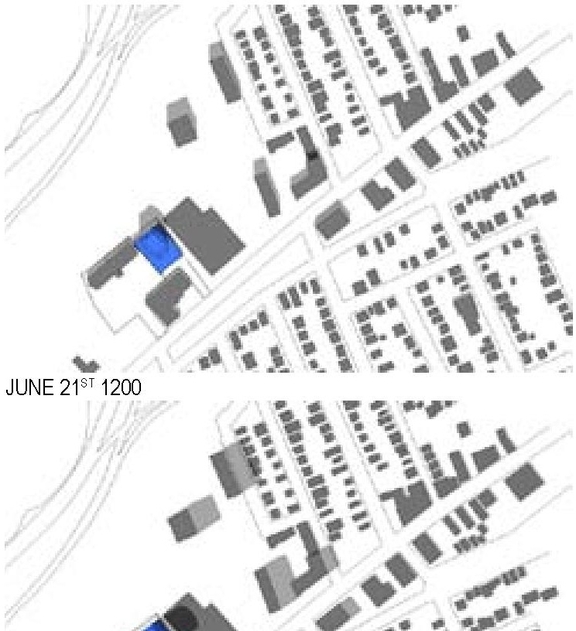Construction site plan for project from page 7 of the file 'Urban Design Review Panel Formal Submission 2'