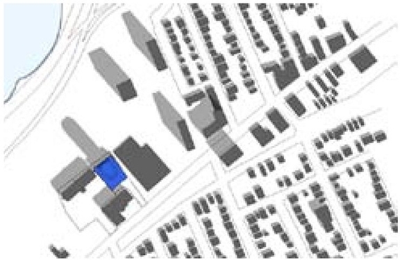 Construction site plan for project from page 7 of the file 'Urban Design Review Panel Formal Submission 2'