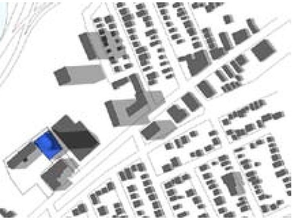 Construction site plan for project from page 7 of the file 'Urban Design Review Panel Formal Submission 2'
