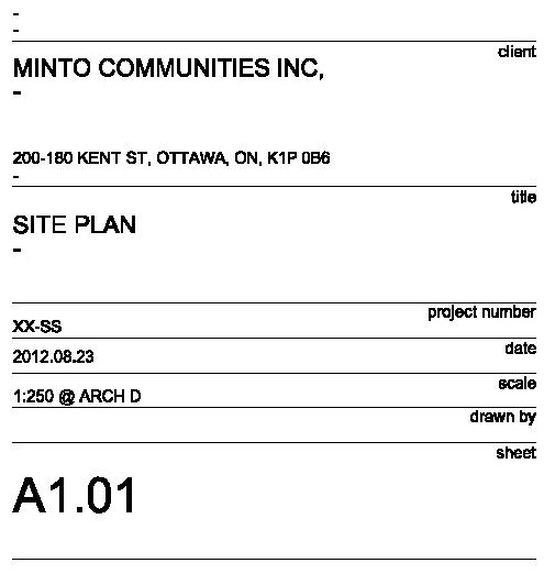 Construction site plan for project from page 11 of the file 'Urban Design Review Panel Formal Submission1'