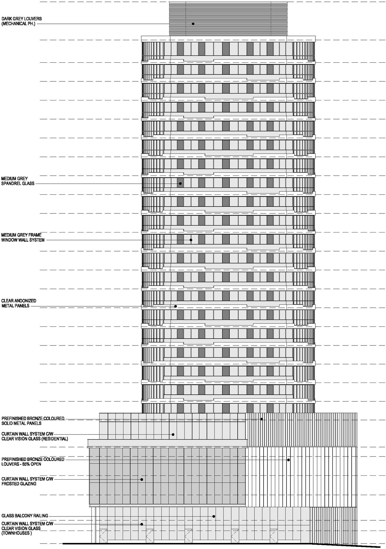 Rendering of building from page 25 of the file 'Urban Design Review Panel Formal Submission1'