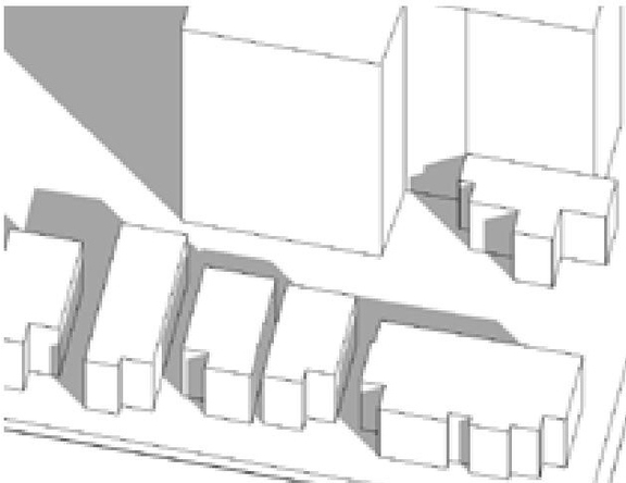 Rendering of building from page 27 of the file 'Formal Design Review Submission.'