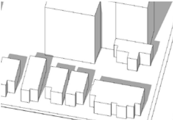 Rendering of building from page 30 of the file 'Formal Design Review Submission.'