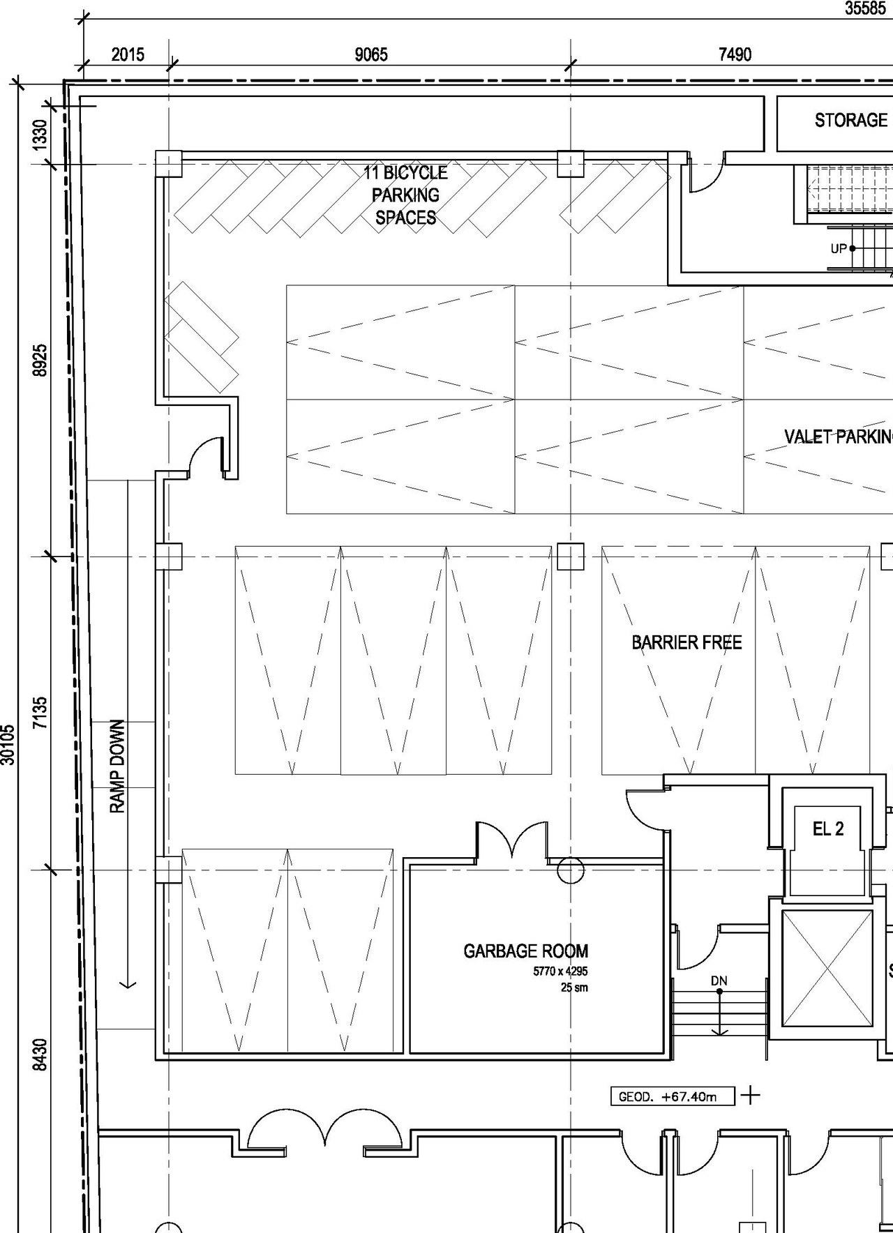 Construction site plan for project from page 41 of the file 'Formal Design Review Submission.'