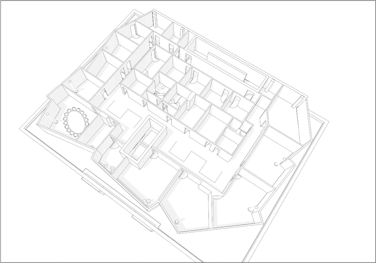 Floor plan for project from page 46 of the file 'Formal Design Review Submission.'