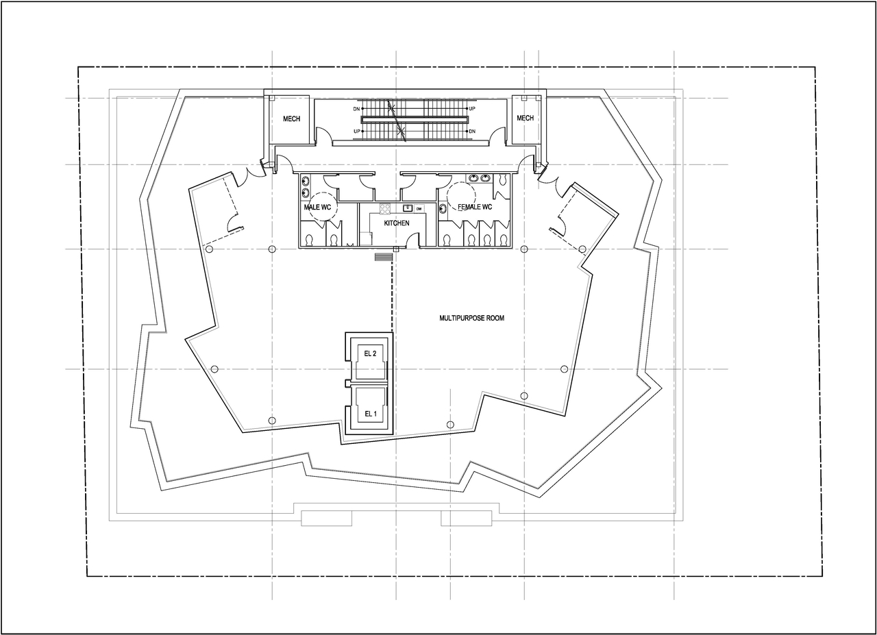 Floor plan for project from page 47 of the file 'Formal Design Review Submission.'