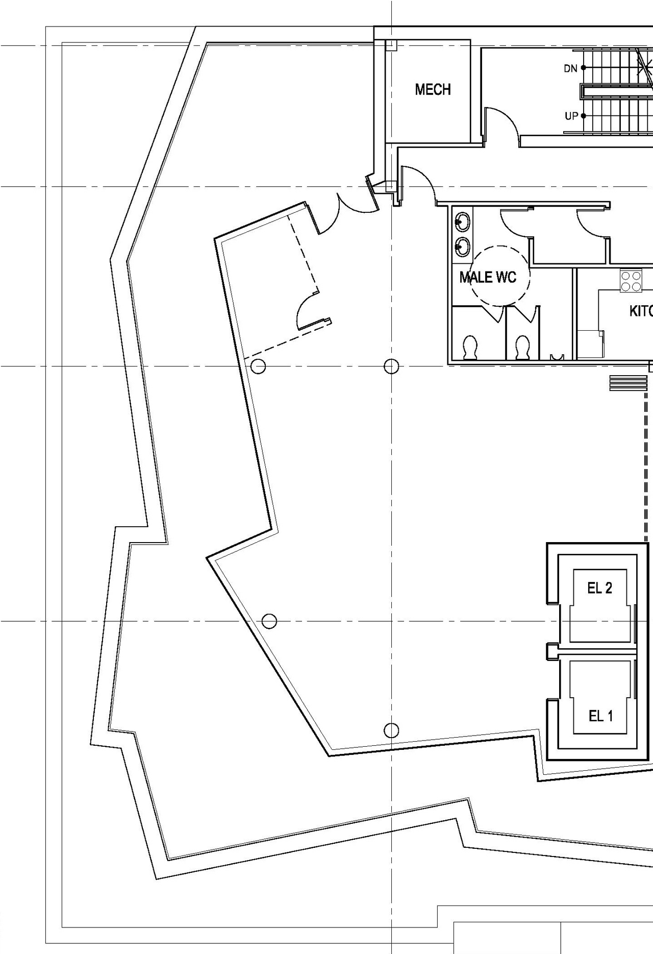 Floor plan for project from page 47 of the file 'Formal Design Review Submission.'
