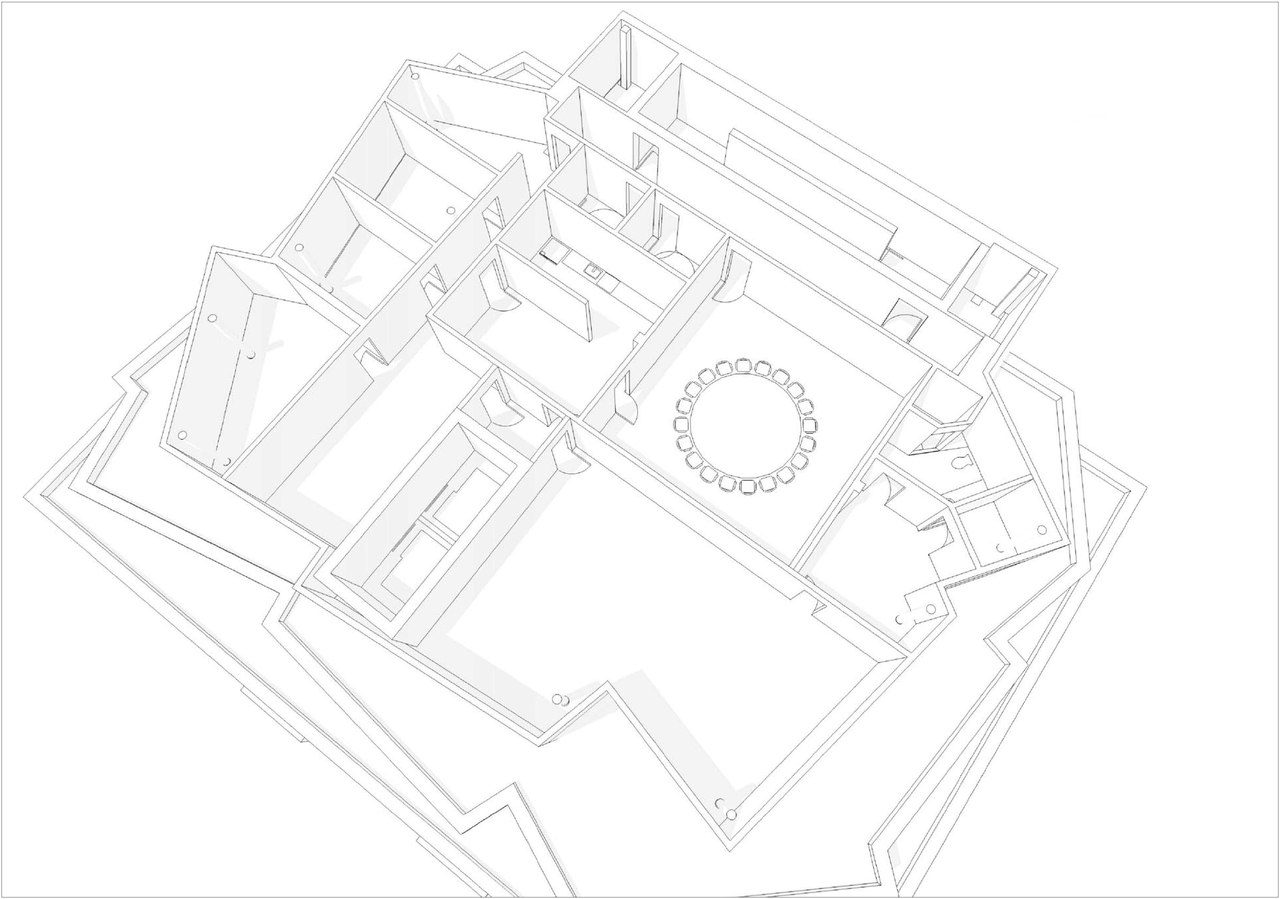 Floor plan for project from page 50 of the file 'Formal Design Review Submission.'