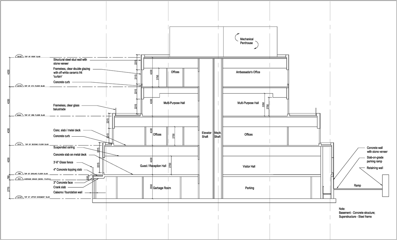 Floor plan for project from page 57 of the file 'Formal Design Review Submission.'