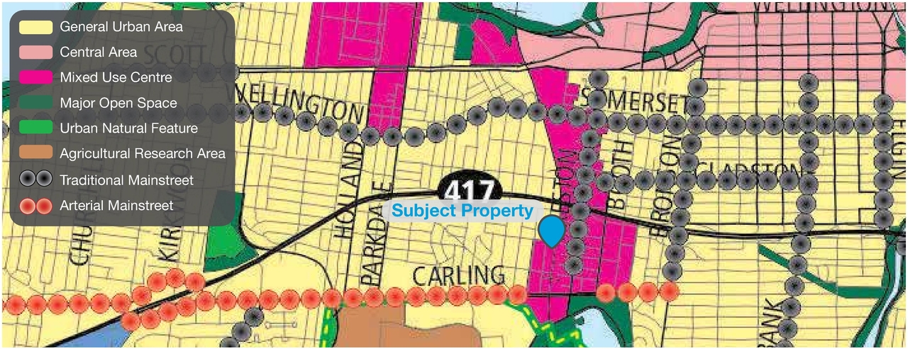 Construction site plan for project from page 8 of the file '93 Norman - UDRP Presentation May 2021'