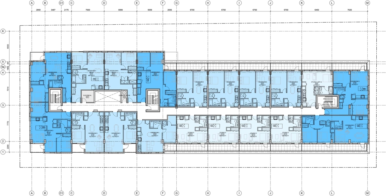 Floor plan for project from page 22 of the file '93 Norman - UDRP Presentation May 2021'