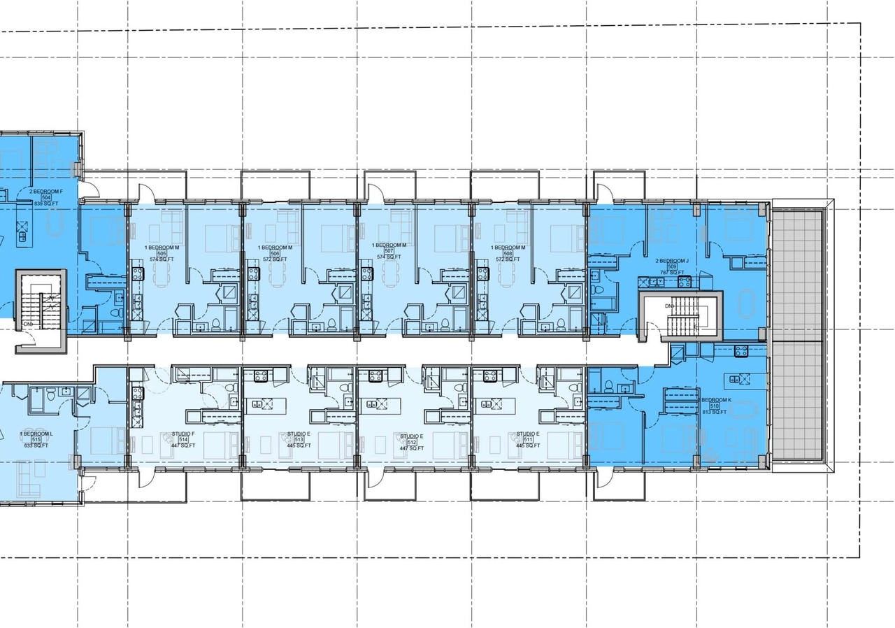 Floor plan for project from page 23 of the file '93 Norman - UDRP Presentation May 2021'