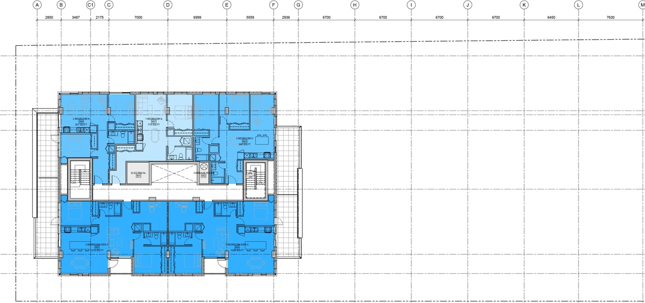 Floor plan for project from page 26 of the file '93 Norman - UDRP Presentation May 2021'