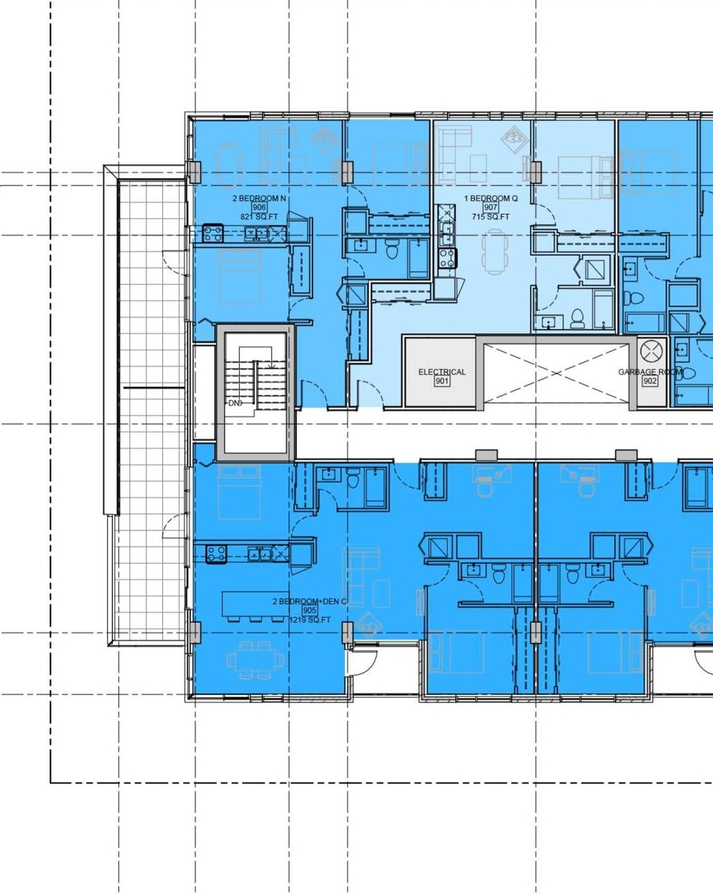 Floor plan for project from page 26 of the file '93 Norman - UDRP Presentation May 2021'