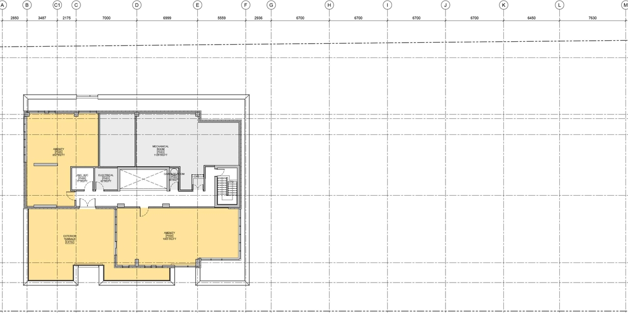 Floor plan for project from page 27 of the file '93 Norman - UDRP Presentation May 2021'