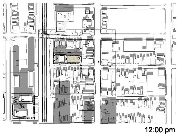 Construction site plan for project from page 34 of the file '93 Norman - UDRP Presentation May 2021'