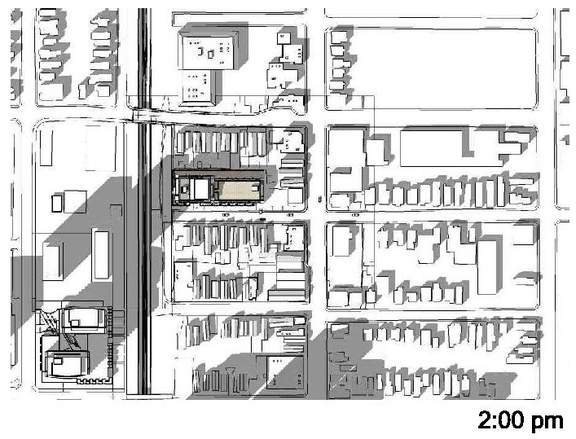 Construction site plan for project from page 34 of the file '93 Norman - UDRP Presentation May 2021'