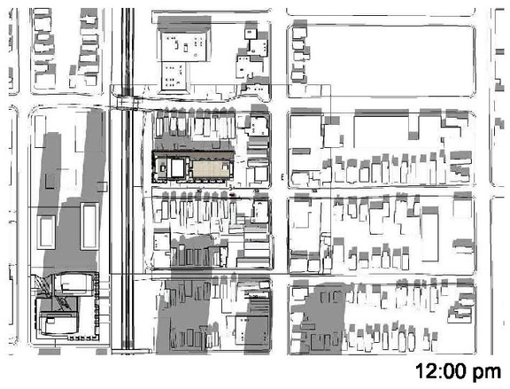 Construction site plan for project from page 34 of the file '93 Norman - UDRP Presentation May 2021'