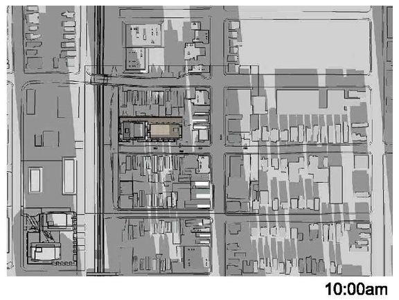 Construction site plan for project from page 34 of the file '93 Norman - UDRP Presentation May 2021'