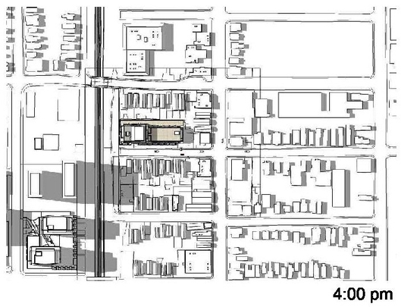 Construction site plan for project from page 34 of the file '93 Norman - UDRP Presentation May 2021'