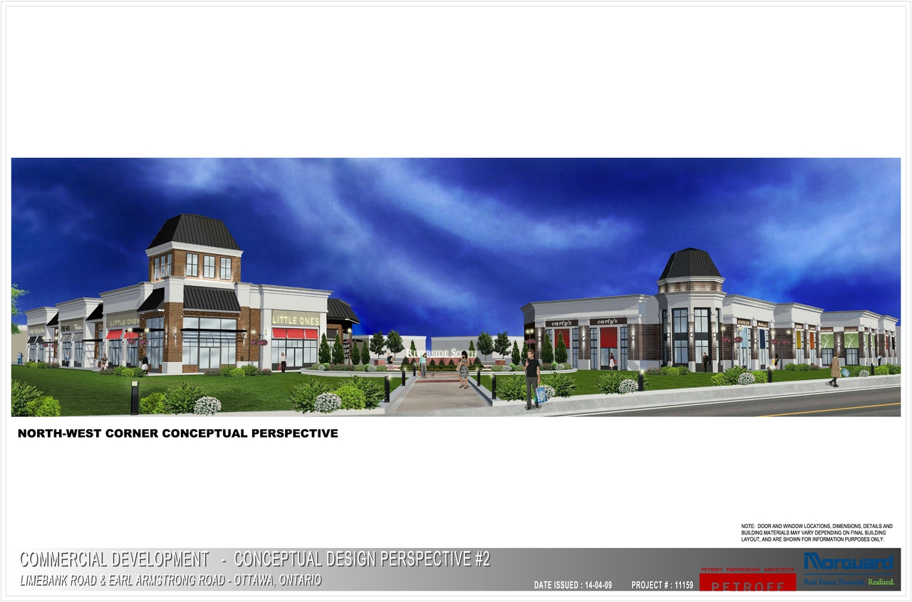 Rendering of building from page 2 of the file 'D07-12-14-0067 Elevations - Renderings'
