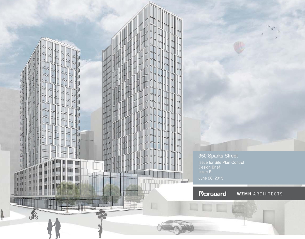 Rendering of building from page 1 of the file 'D07-12-15-0117 Design Brief'