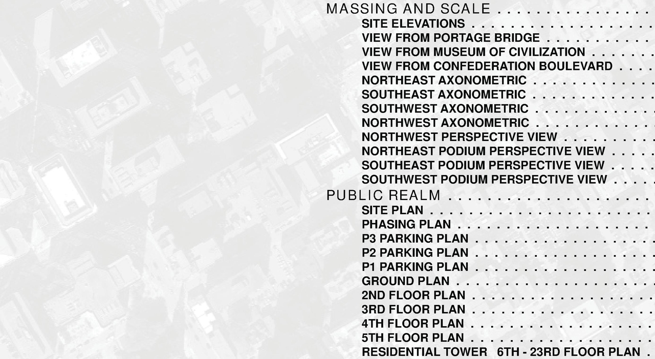 Construction site plan for project from page 3 of the file 'D07-12-15-0117 Design Brief'