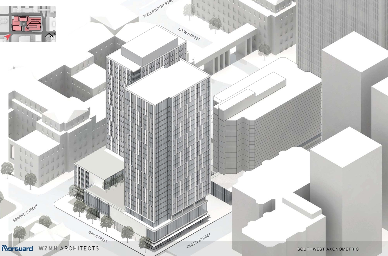 Rendering of building from page 30 of the file 'D07-12-15-0117 Design Brief'