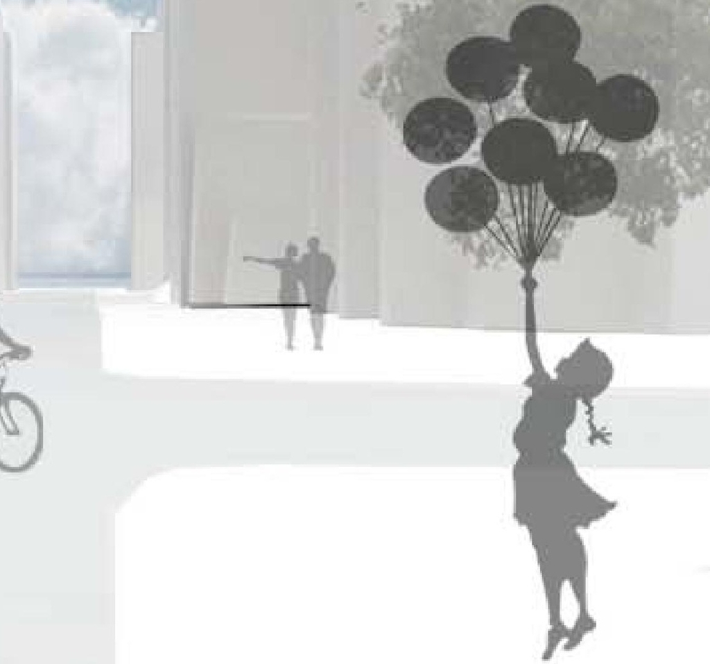 Rendering of building from page 35 of the file 'D07-12-15-0117 Design Brief'